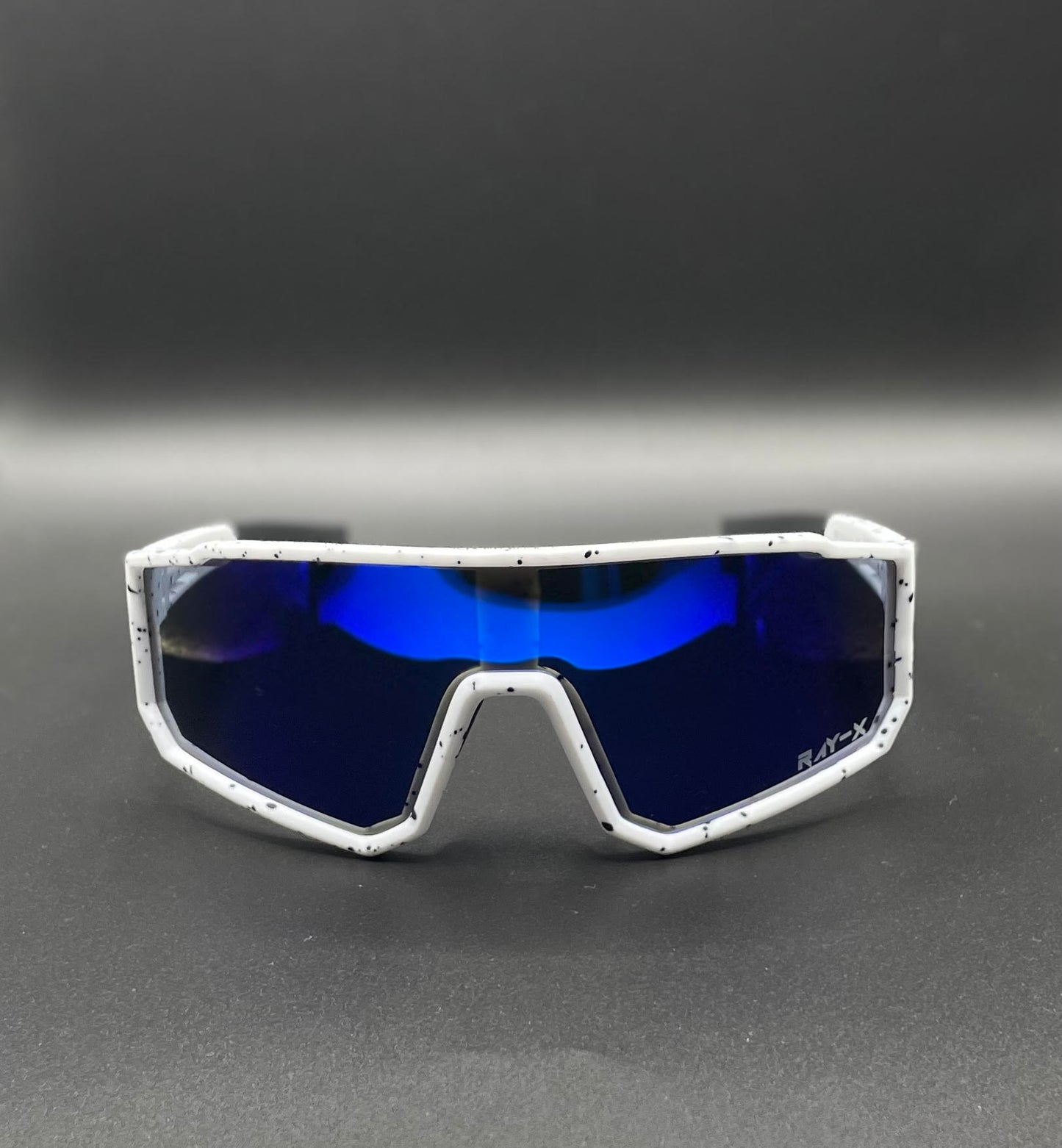 Lunette de soleil Rayteck One - Blanc/Bleu